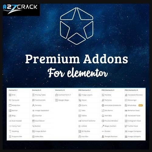 Premium Addons Pro for Elementor Null/ Cracked